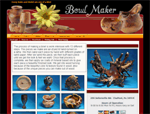Tablet Screenshot of bowlmakeronline.com